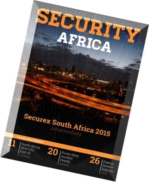 Security Africa Magazine – January-February 2015