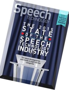Speech Technology – Spring 2015