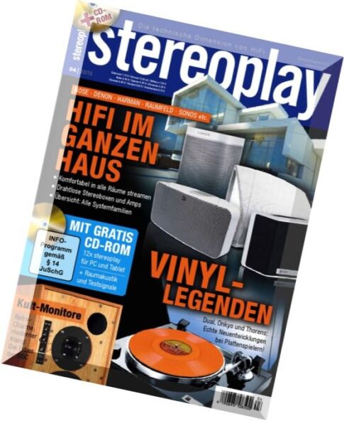 Stereoplay Magazin April N 04, 2015