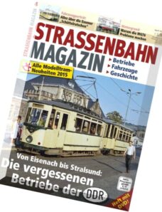 Strassenbahn Magazin April 04, 2015