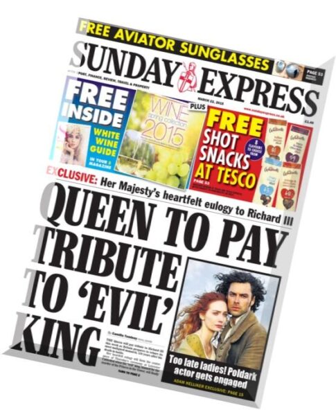 SUNDAY EXPRESS — 22 March 2015