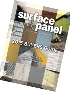Surface & Panel Buyers Guide 2015
