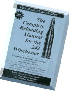 The Complete Reloading Manual for the 243 Winchester