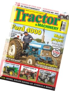 Tractor & Machinery – April 2015