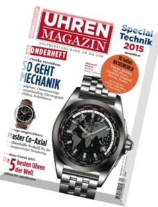 Uhren Magazin Sonderheft Marz 2015