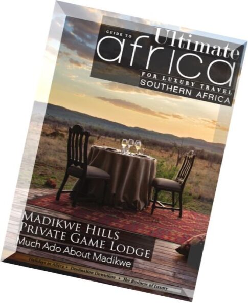Ultimate Guide To Africa — April 2015