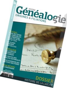 Votre Genealogie N 66 — Avril-Mai 2015