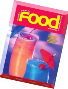 What’s New in Food Technology – March-April 2015