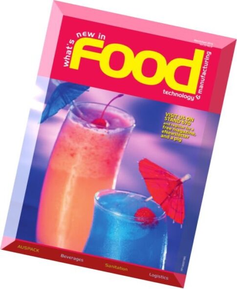 What’s New in Food Technology — March-April 2015