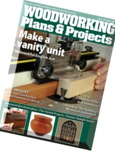 Woodworking Plans & Projects — April 2015