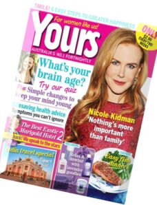 Yours Magazine Australia – Issue 5, 2015