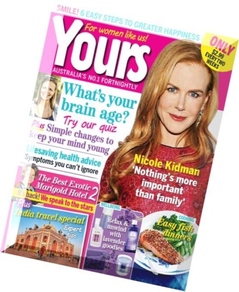Yours Magazine Australia – Issue 5, 2015