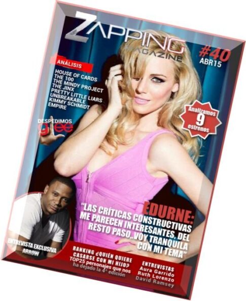 Zapping Magazine N 40 – Abril 2015