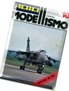 Aerei Modellismo — 1980-10 — Bf-109, F-16,SAAB-21