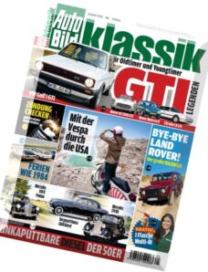 Auto Bild klassik – Magazin Mai 05, 2015