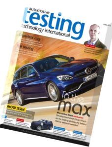 Automotive Testing Technology International – June 2015