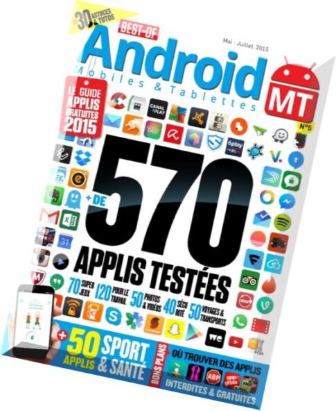 Best of Android Mobiles & Tablettes N 5 – Mai-Juillet 2015