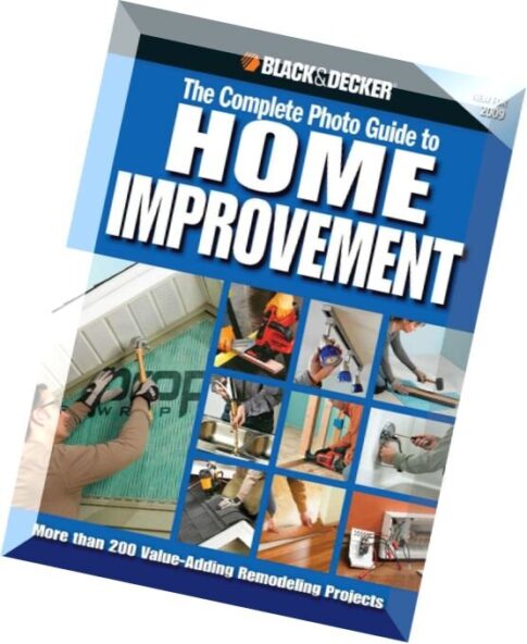 Black — Decker The Complete Photo Guide to Home Improvement+OCR