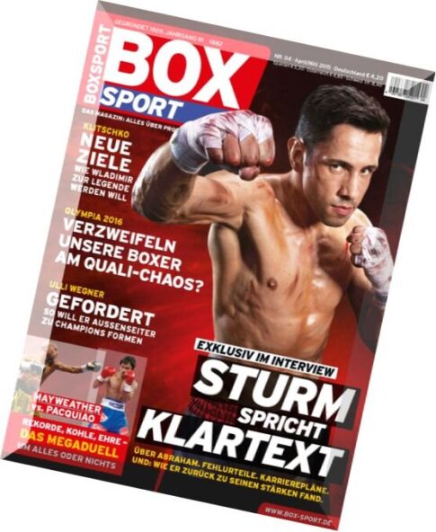 BoxSport – April-Mai 2015