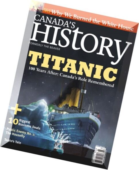 Canada’s History – April-May 2012