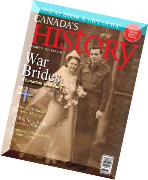 Canada’s History – December 2011 – January 2012