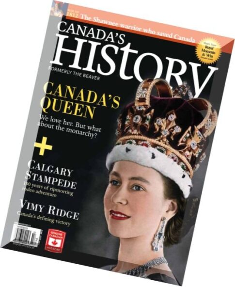 Canada’s History — June-July 2012