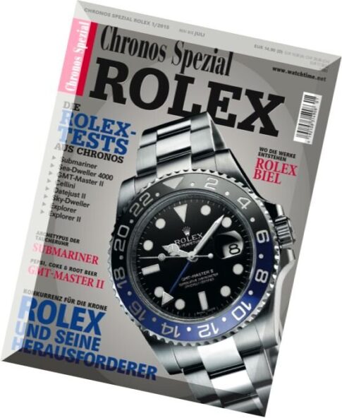 Chronos Uhrenmagazin Spezial Mai — Juli N 01, 2015