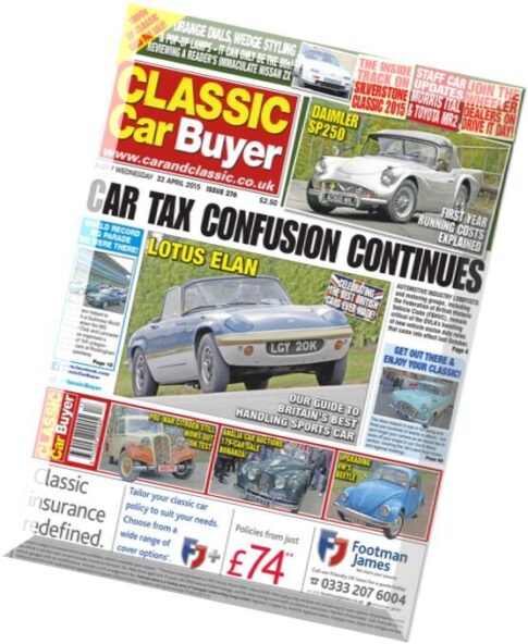 Classic Car Buyer – 22 April 2015