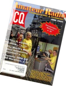 CQ Amateur Radio – 06 June 2009