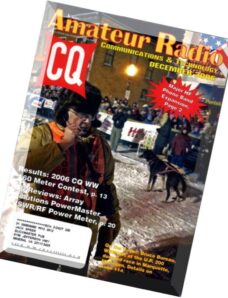 CQ Amateur Radio – 12 December 2006