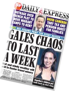 Daily Express – 30 Monday March 2015