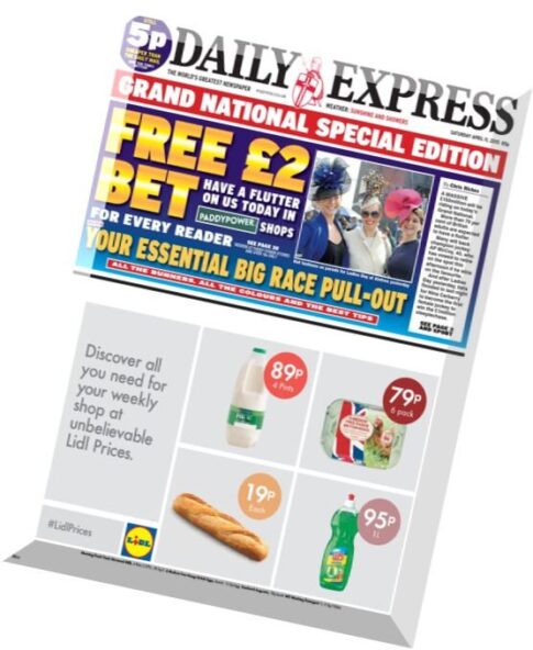 Daily Express – Saturday, 11 April 2015