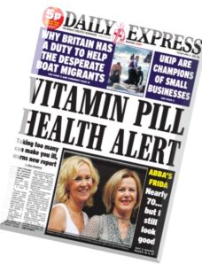 Daily Express – Tuesday, 21 April 2015