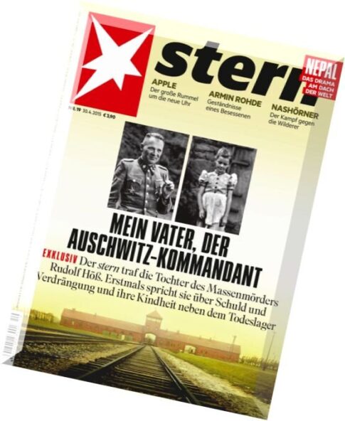 Der Stern Nachrichtenmagazin N 19, 30 April 2015