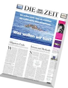 Die Zeit mit Zeit Magazin – 23 April 2015