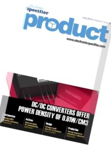 Electronic Specifier Product – May 2014