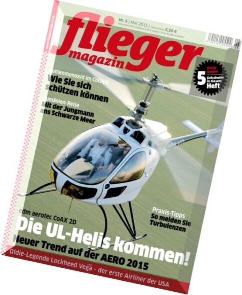 Fliegermagazin – Mai 2015