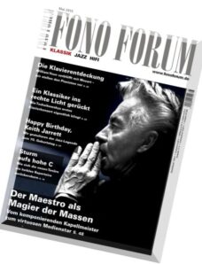 Fono Forum – Mai 2015