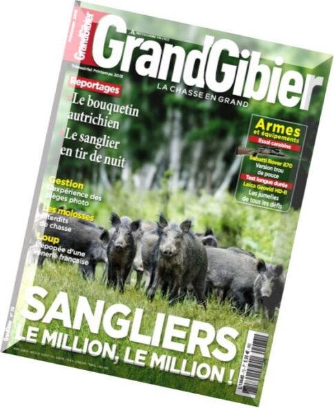 Grand Gibier N 73 – Printemps 2015
