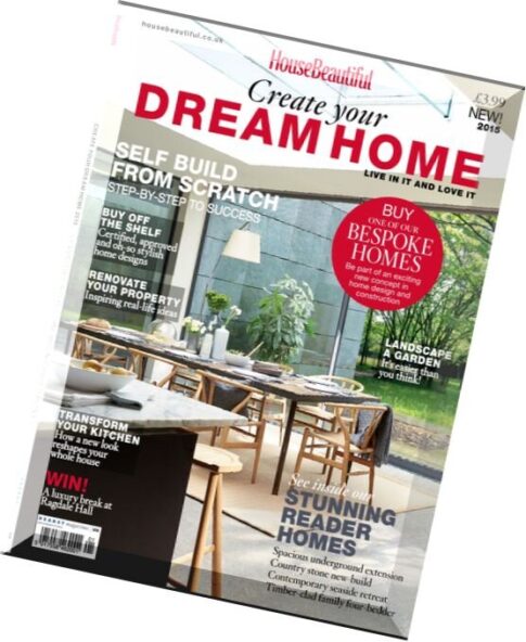 House Beautiful UK – Create your Dream Home 2015