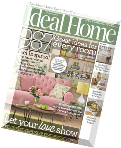 Ideal Home – May 2015