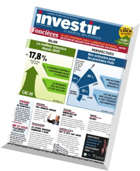 Investir N 2152 – 04 au 10 Avril 2015