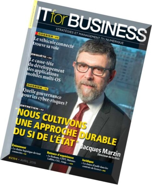 IT for Business N 2194 – Avril 2015
