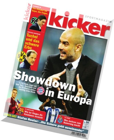 Kicker Magazin N 34, 20 April 2015