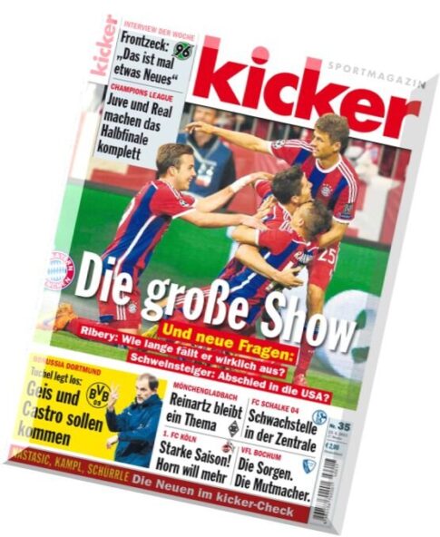Kicker Magazin N 34, 23 April 2015