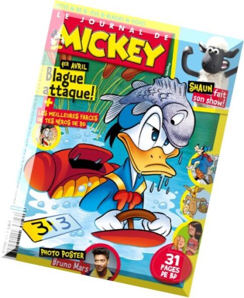Le Journal de Mickey N 3276 — 1 au 7 Avril 2015