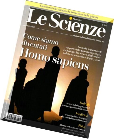 Le Scienze — Marzo 2012