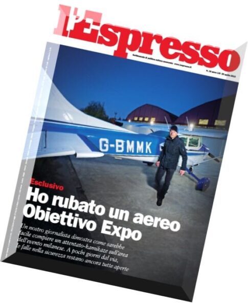 l’Espresso N 16 — 23 Aprile 2015