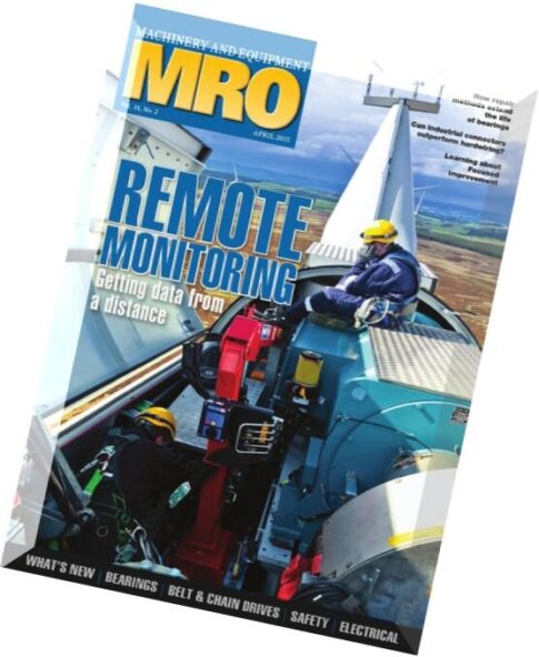 Machinery and Equipment MRO – April 2015