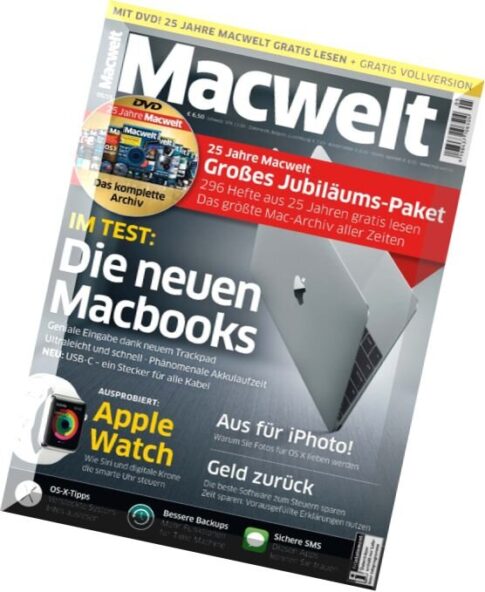 Macwelt Magazin Germany – April 05, 2015